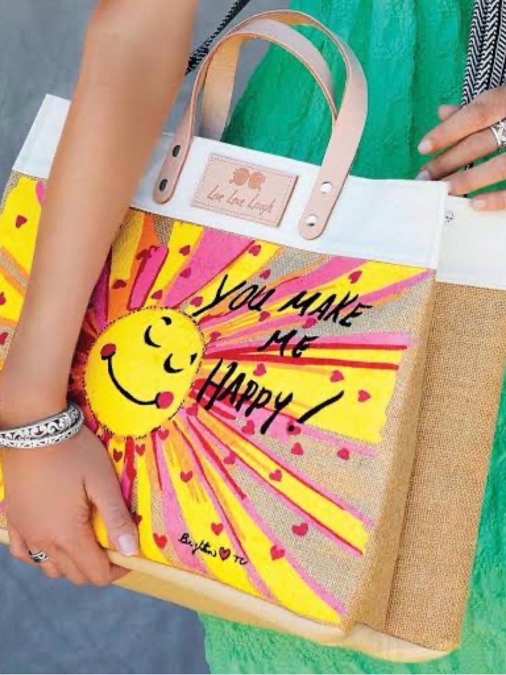 Brighton Artful at Heart Happy Tote